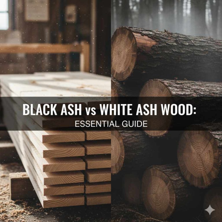 Black Ash vs White Ash Wood