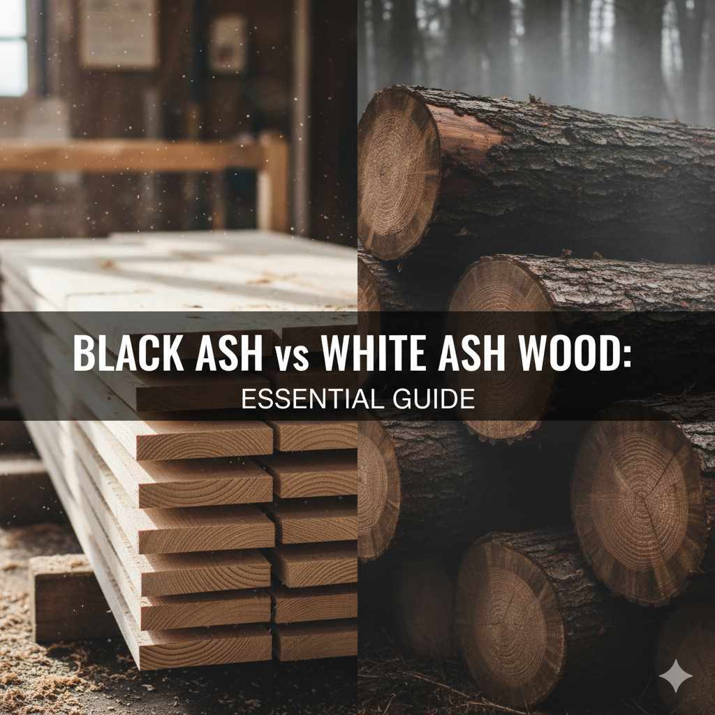 Black Ash vs White Ash Wood
