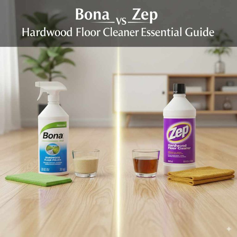 Bona vs Zep Hardwood Floor Cleaner