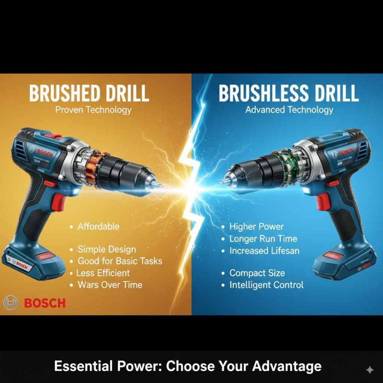 Brush vs Brushless Drill