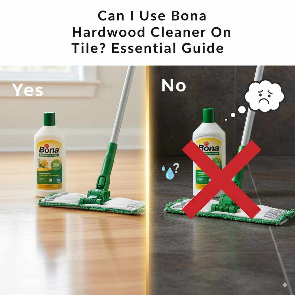Can I Use Bona Hardwood Cleaner On Tile