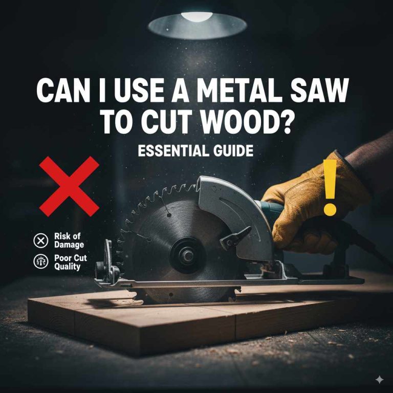 Can I Use Metal Saw To Cut Wood