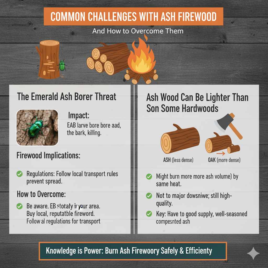 Common Challenges with Ash Firewood