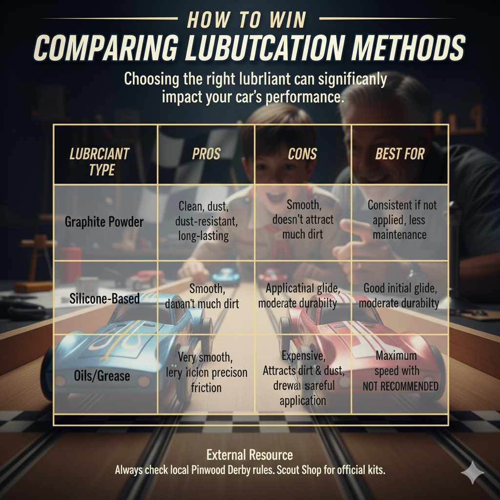 Comparing Lubrication Methods