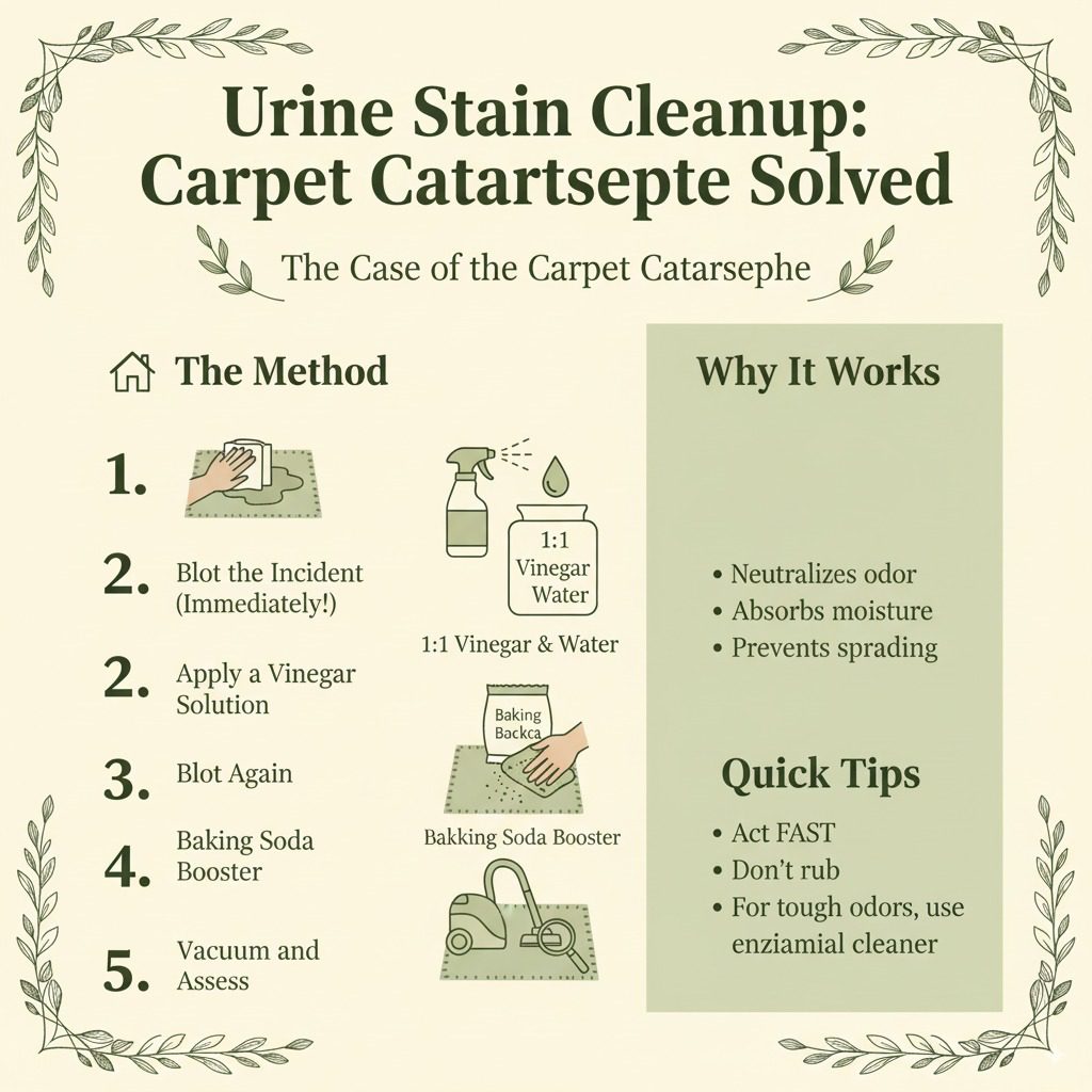 How To Remove Urine Stains