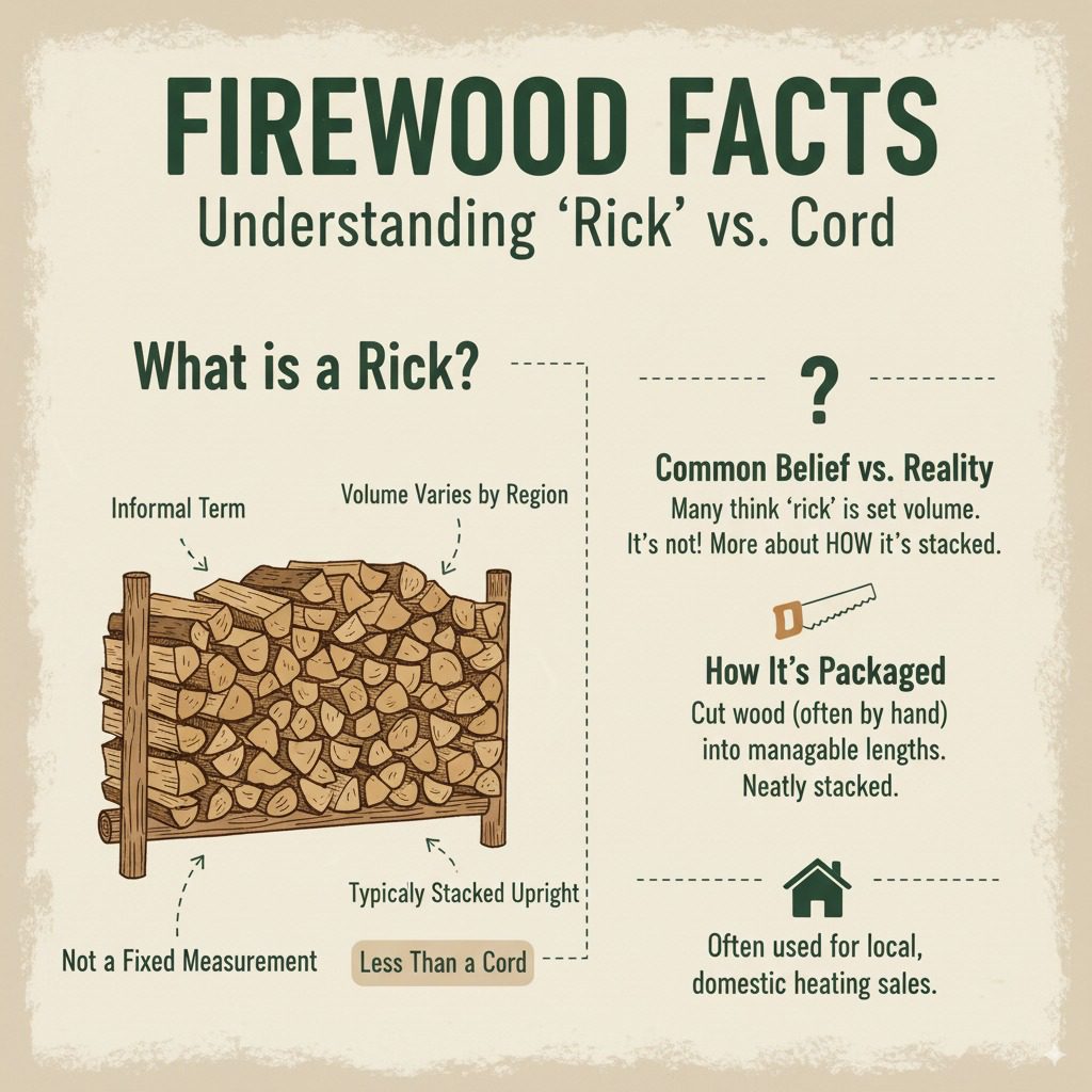 What Are the Measurements of a Rick of Firewood