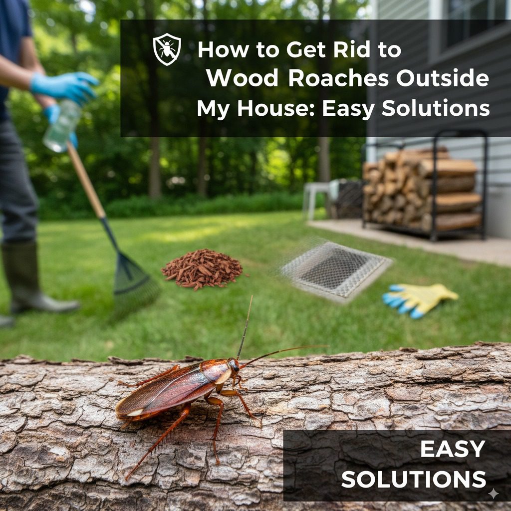How to Get Rid of Wood Roaches Outside My House