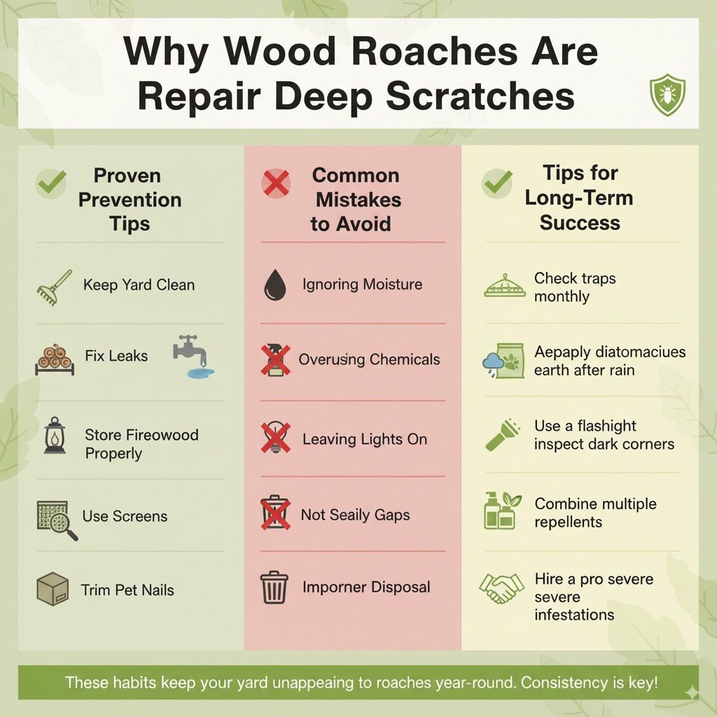 Step-by-Step Guide to Repair Deep Scratches