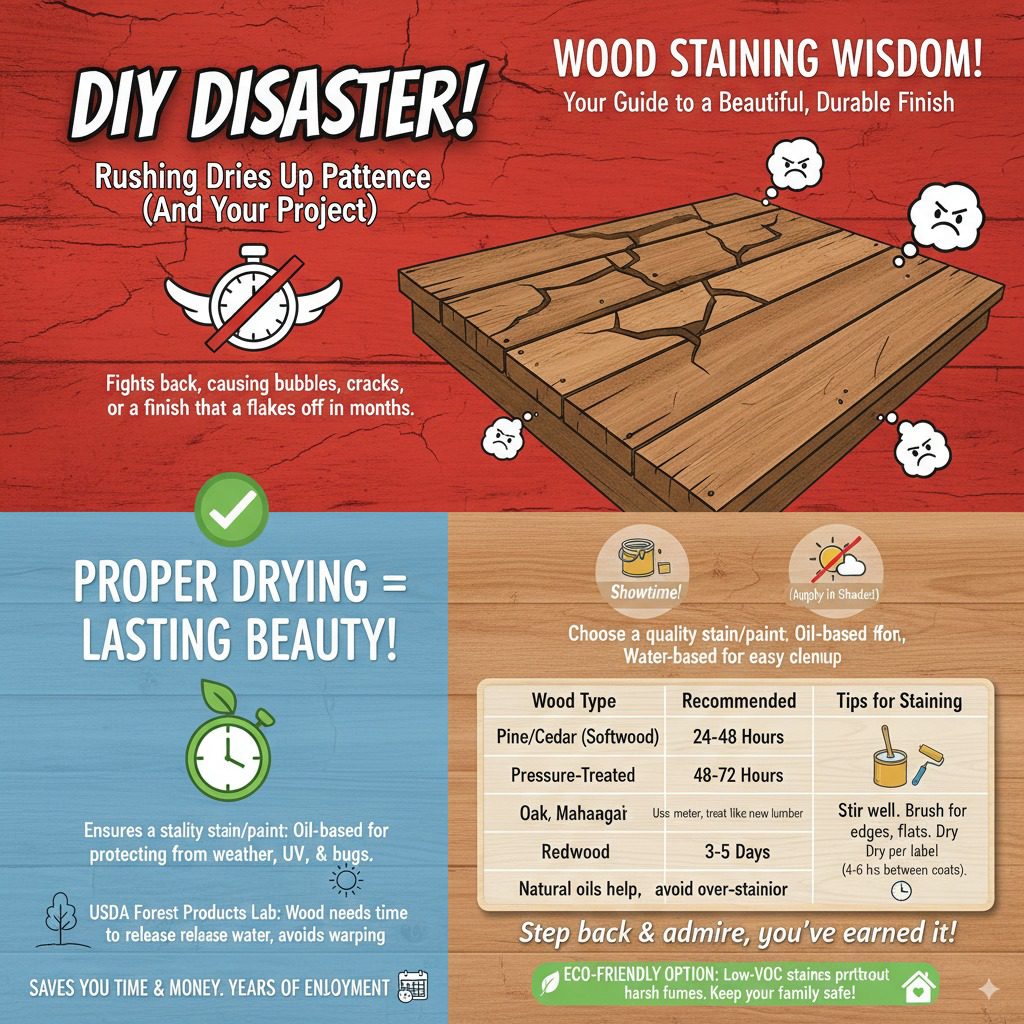 Factors That Influence Drying Time for Pressure-Washed Wood