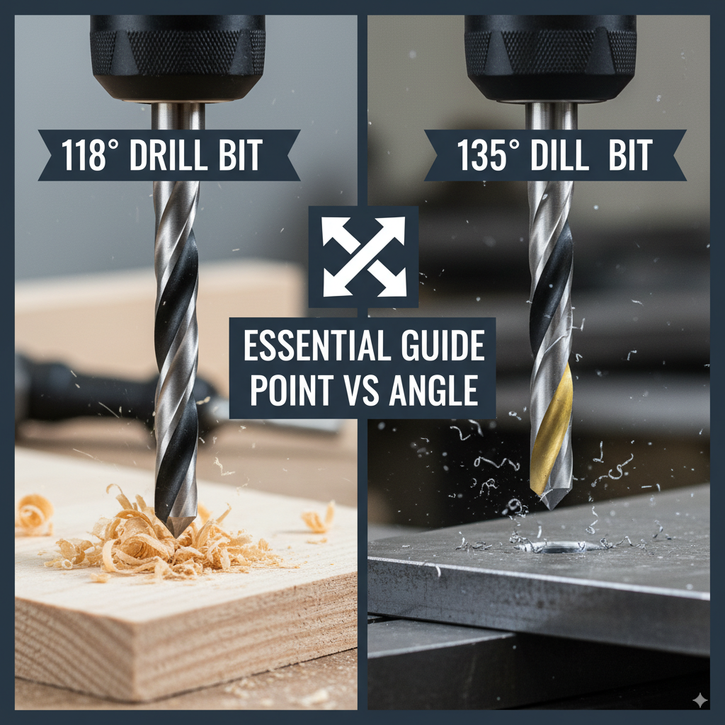 118 vs 135 Drill Bit