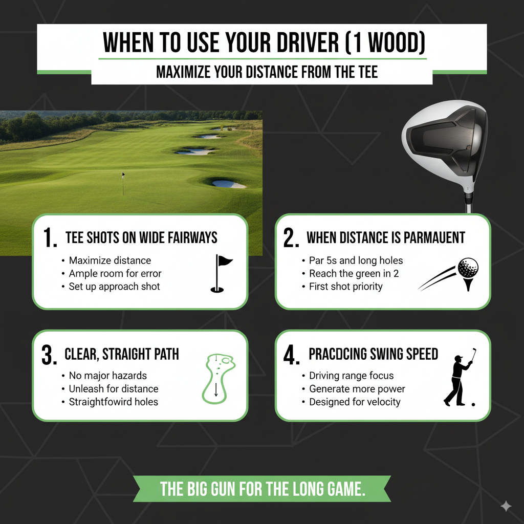 When to Use Your Driver (1 Wood)