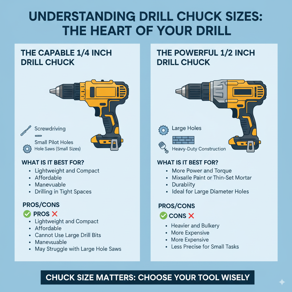 Understanding Drill Chuck Sizes