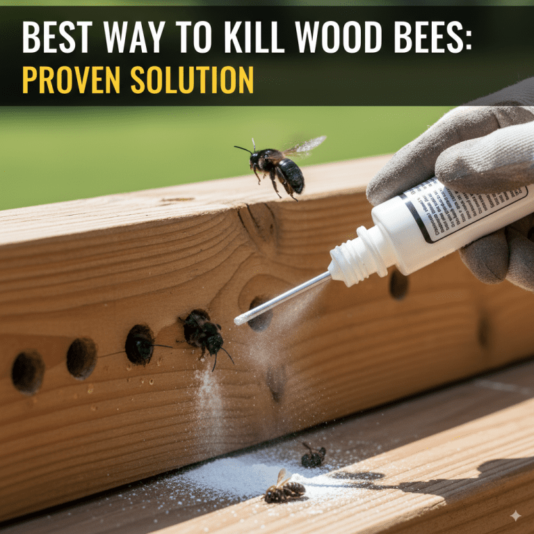 Best Way To Kill Wood Bees