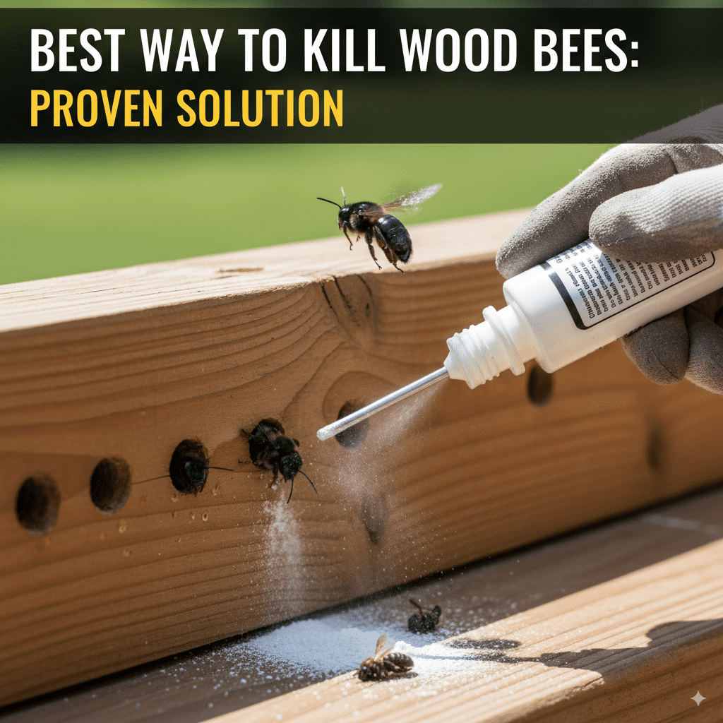 Best Way To Kill Wood Bees