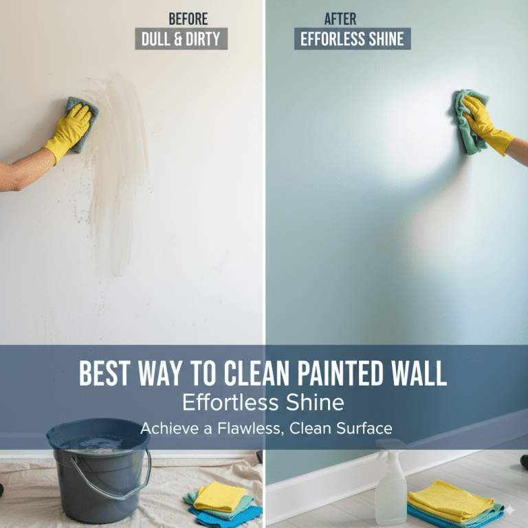 Best Way to Clean Painted Wall