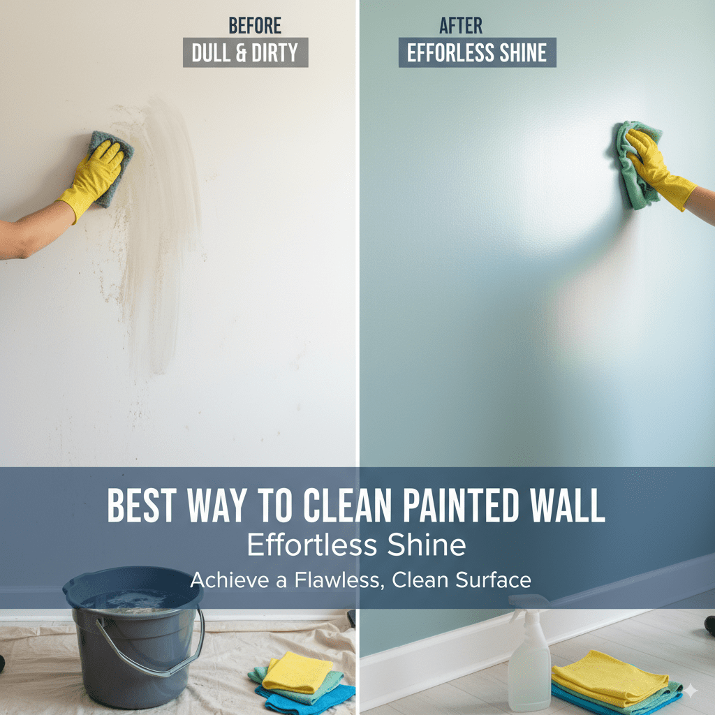 Best Way to Clean Painted Wall