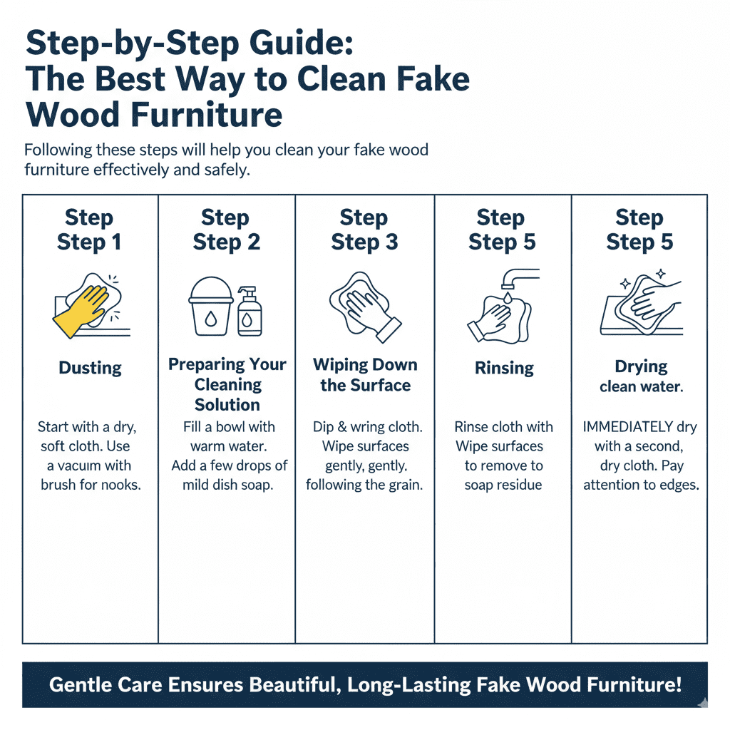 The Best Way to Clean Fake Wood Furniture