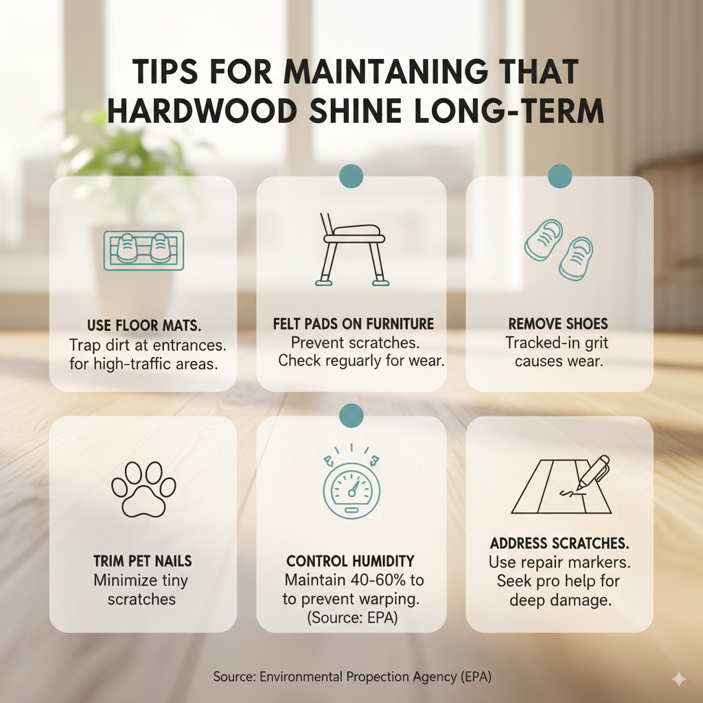 Tips for Maintaining That Hardwood Shine Long-Term