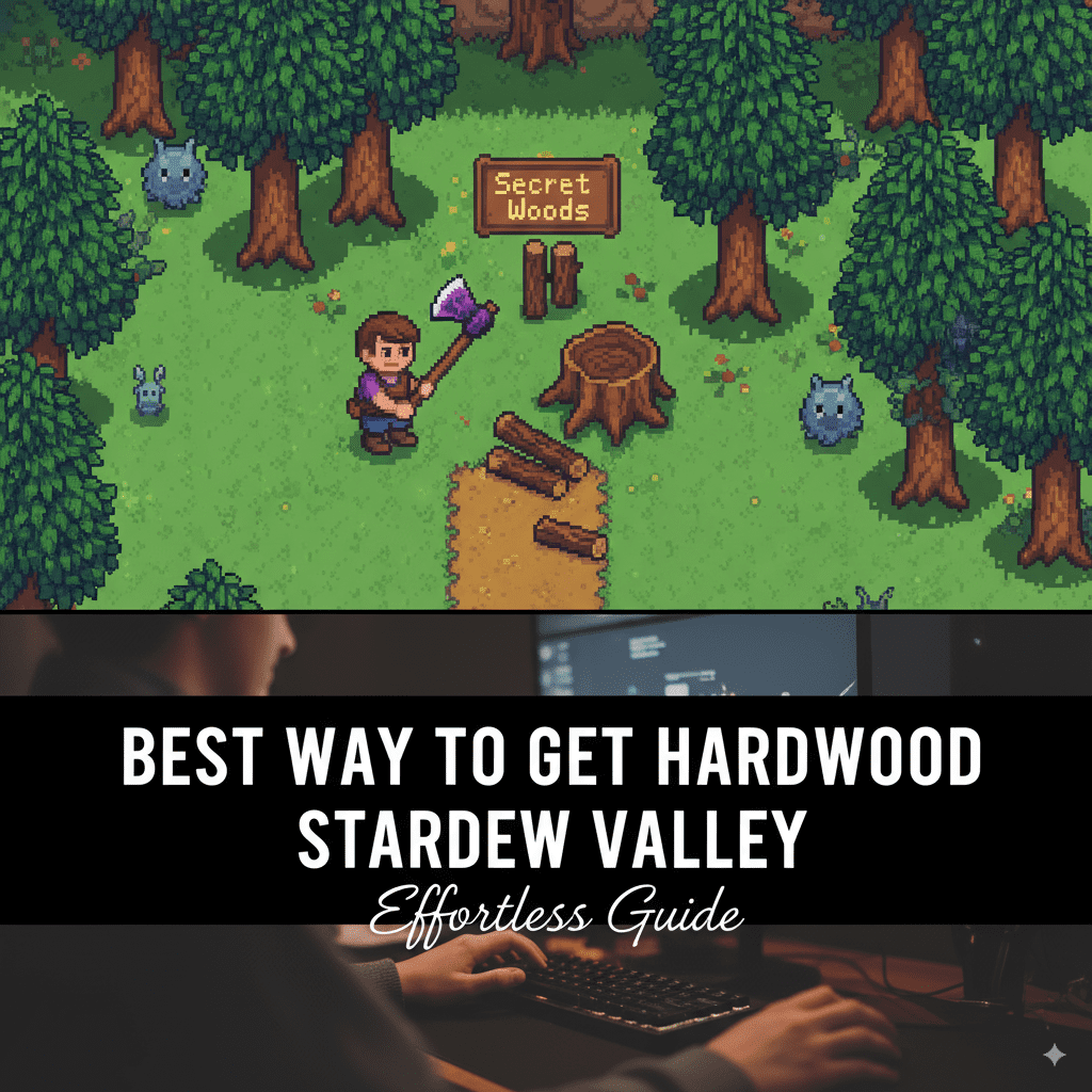Best Way To Get Hardwood Stardew Valley: Effortless Guide
