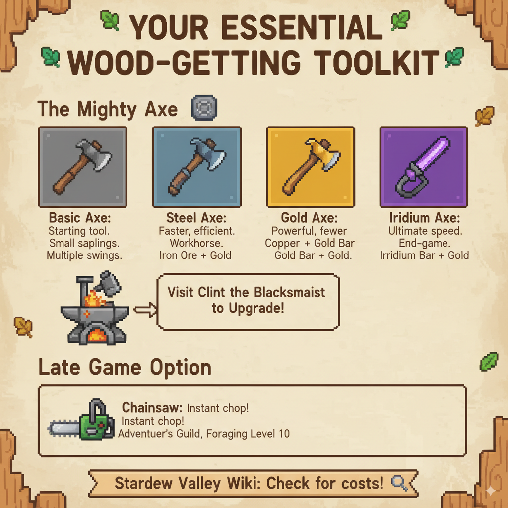 Your Essential Wood-Getting Toolkit