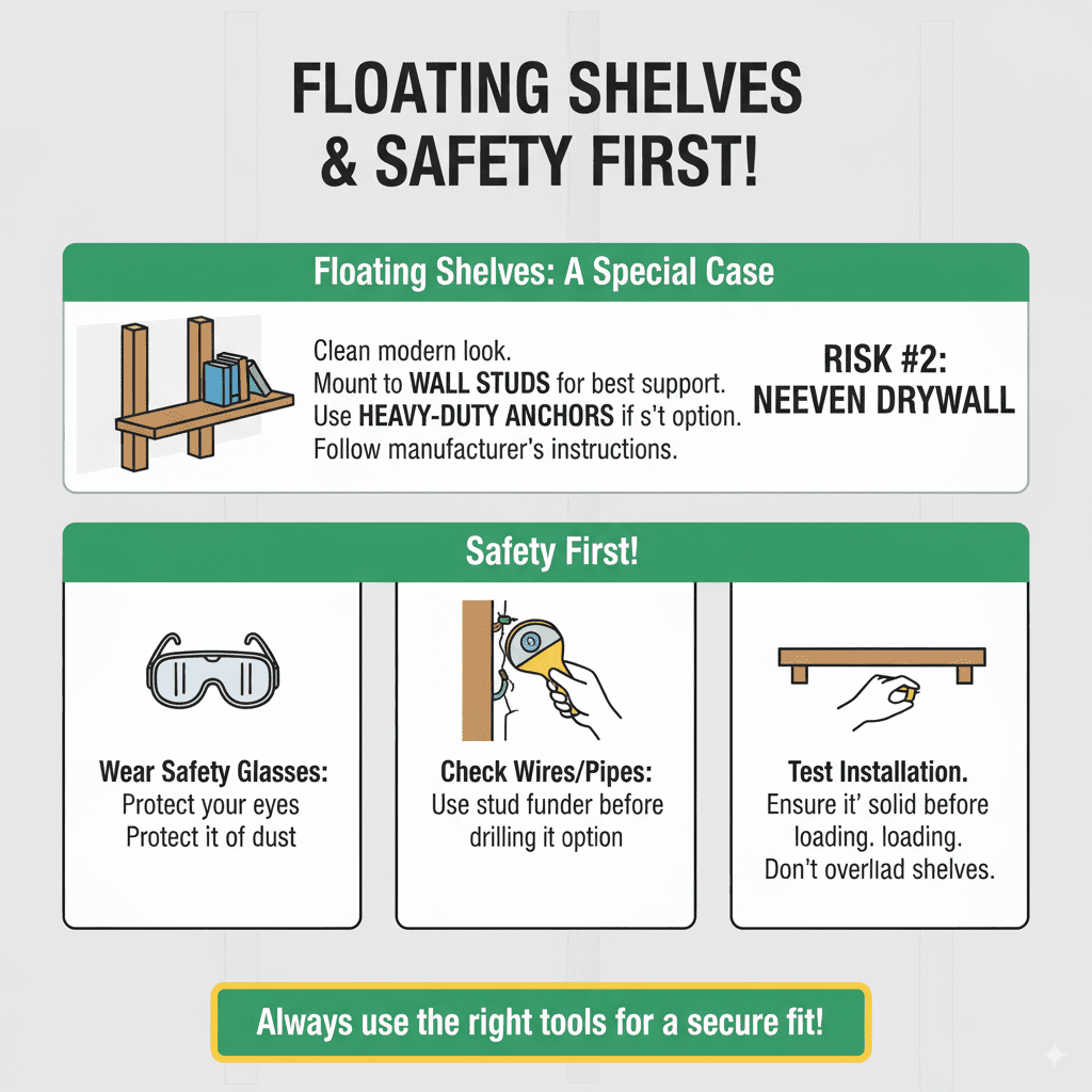 Floating Shelves: A Special Case