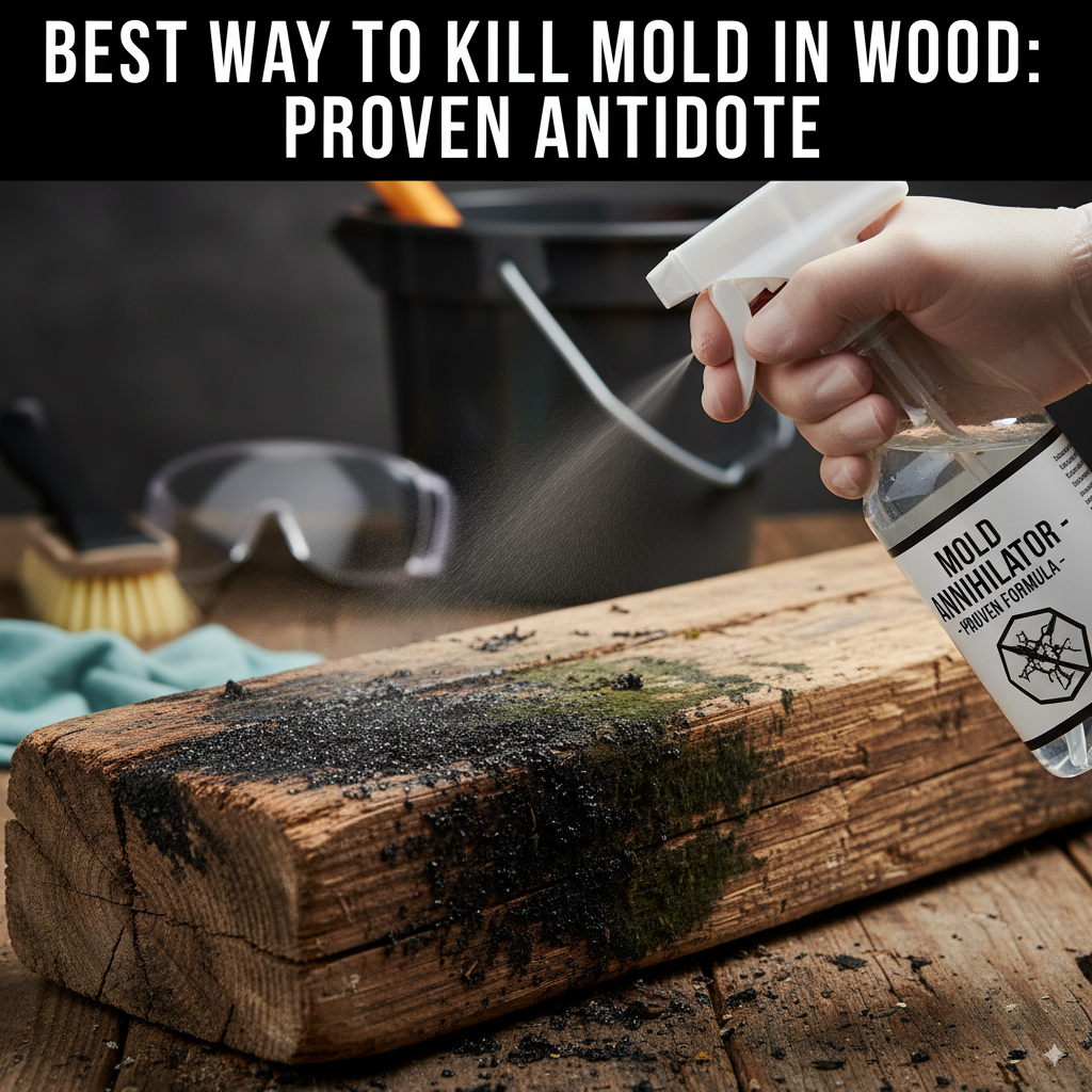 Best Way to Kill Mold in Wood