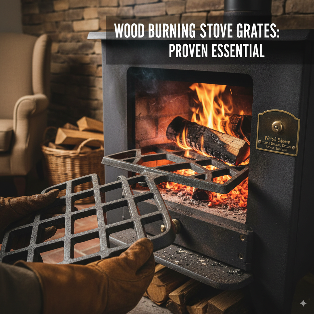 Wood Burning Stove Grates