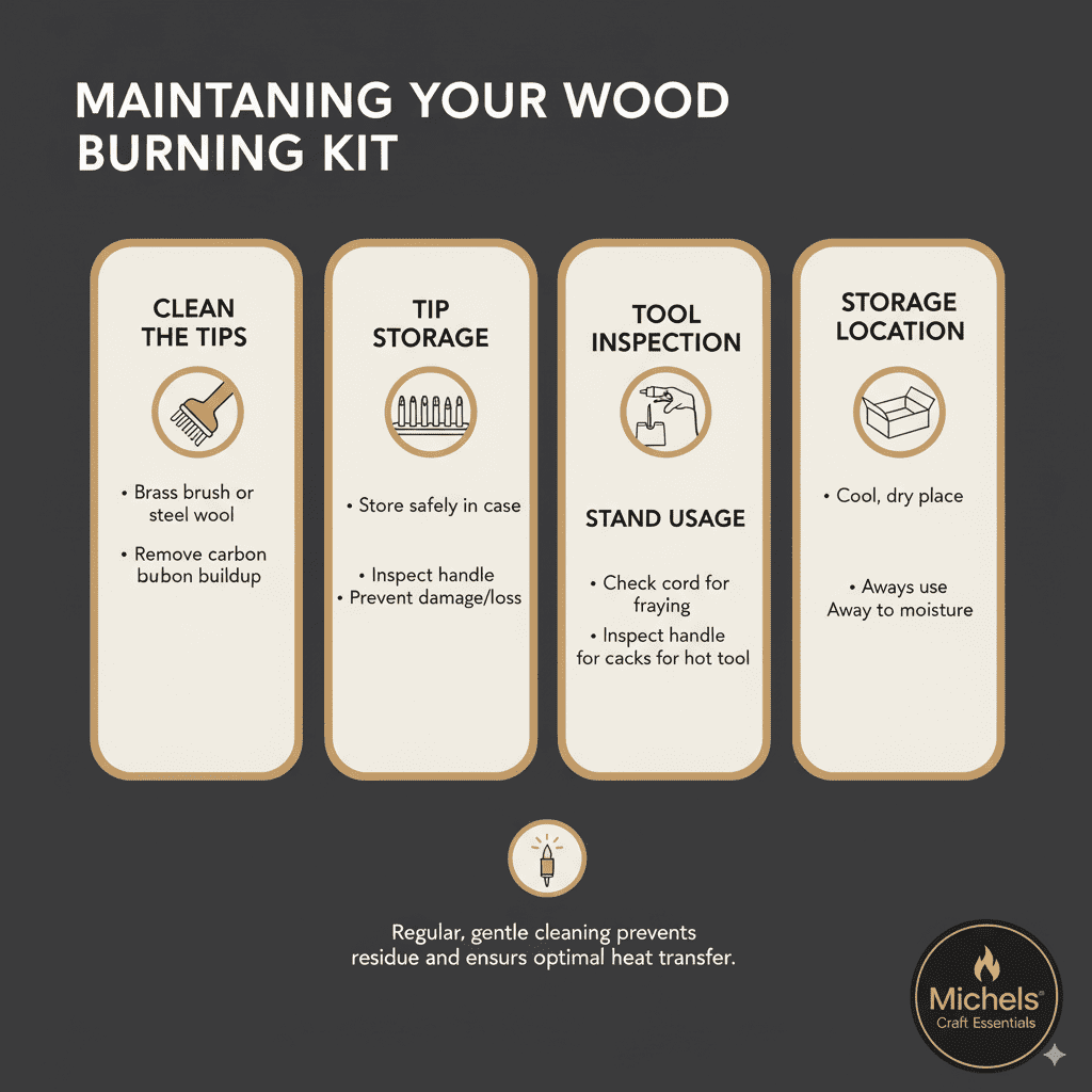 Maintaining Your Wood Burning Kit
