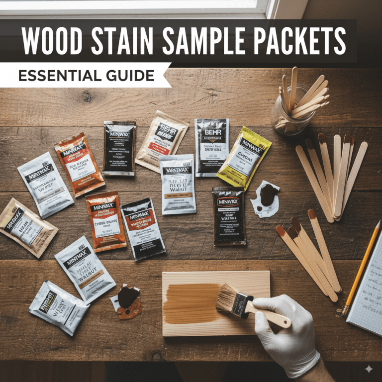 Wood Stain Sample Packets