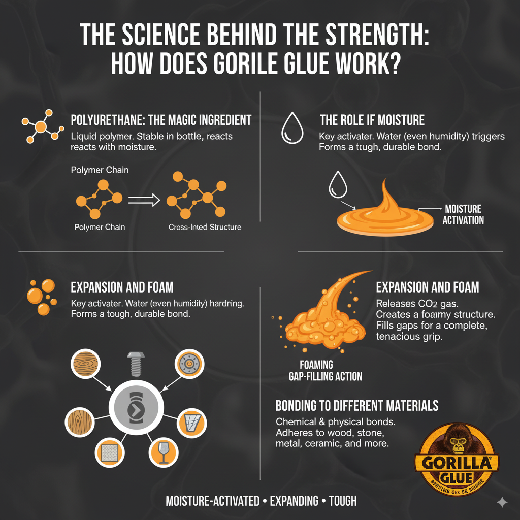 How Does Gorilla Glue Work