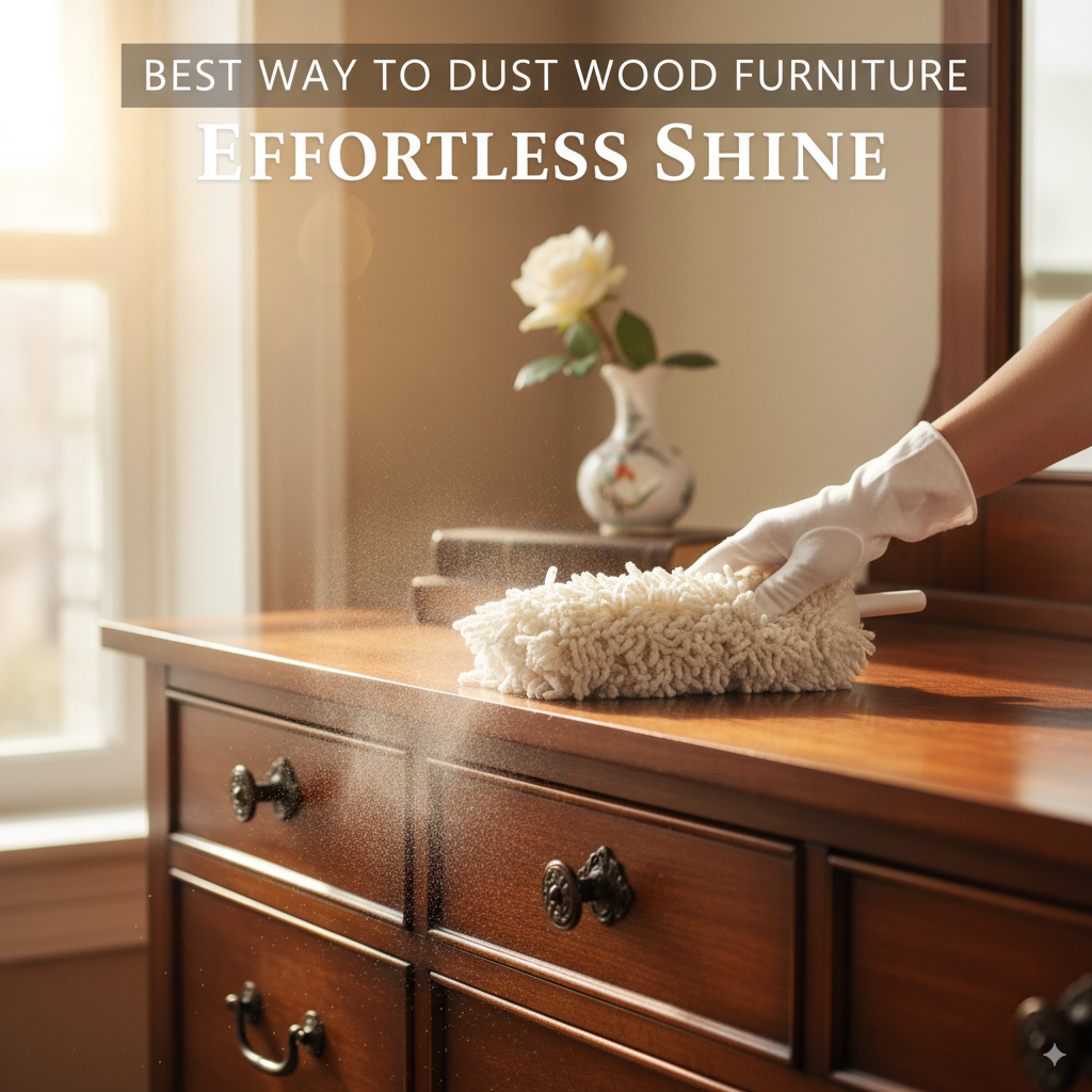 Best Way to Dust Wood Furniture