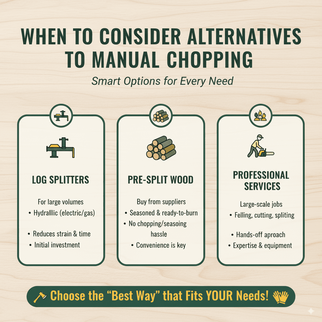 When to Consider Alternatives to Manual Chopping