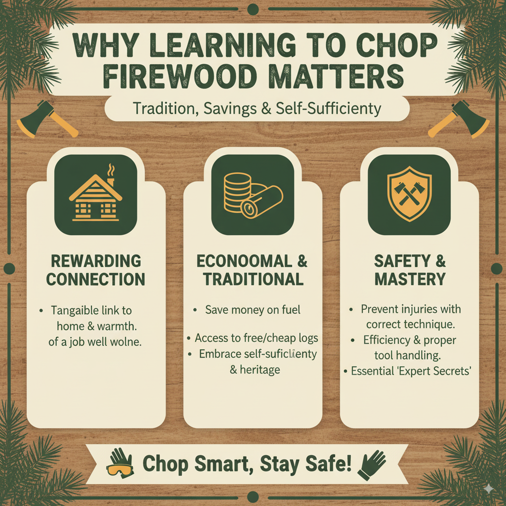 Why Learning to Chop Firewood Matters