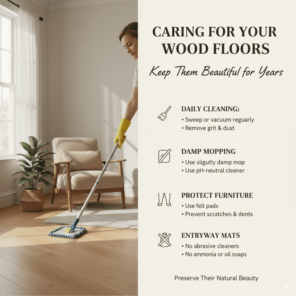 Caring for Your Wood Floors