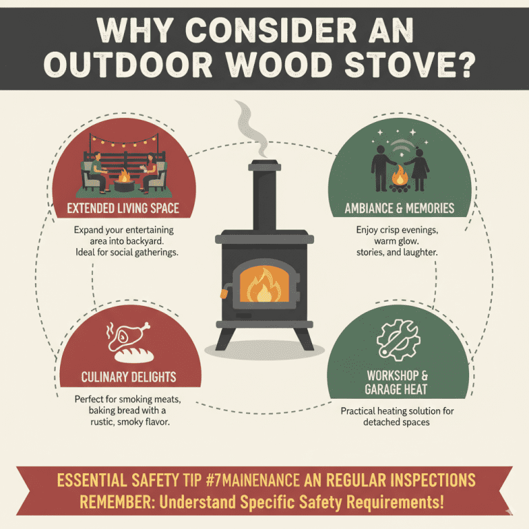 Wood Stoves Outside House Essential Safety Tips