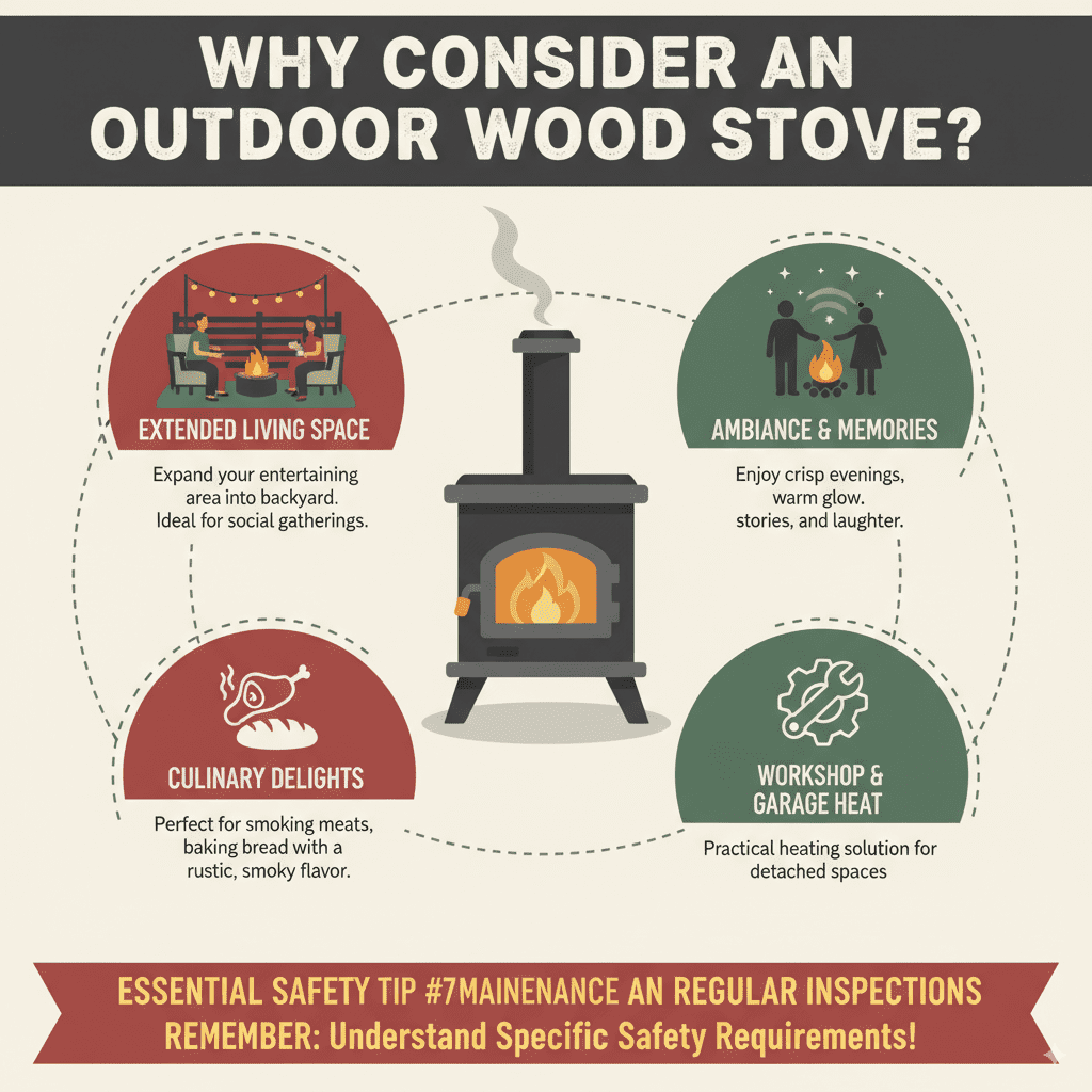 Why Consider an Outdoor Wood Stove?