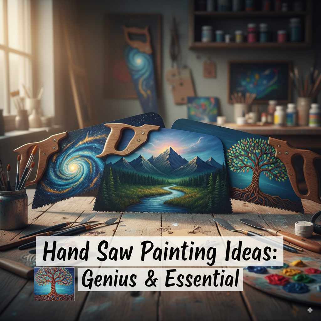 Hand Saw Painting Ideas