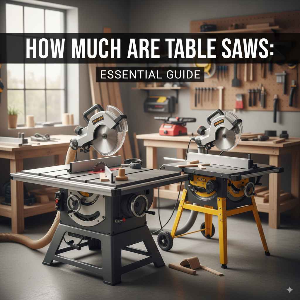 How Much Are Table Saws