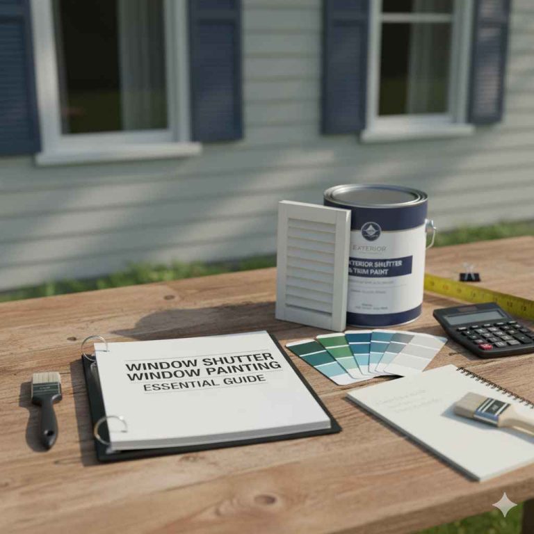 How Much to Paint Window Shutters