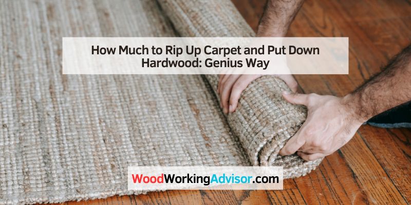 How Much to Rip Up Carpet and Put Down Hardwood