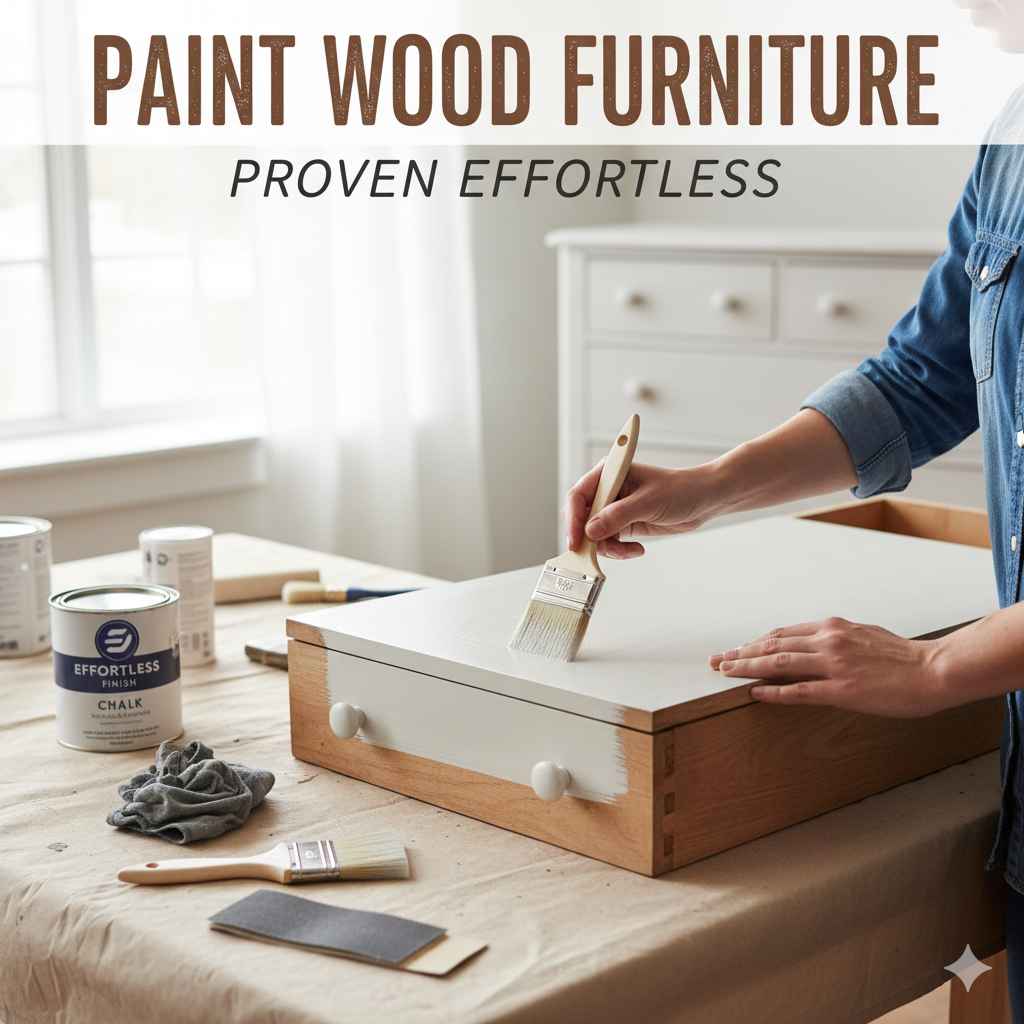How Paint Wood Furniture