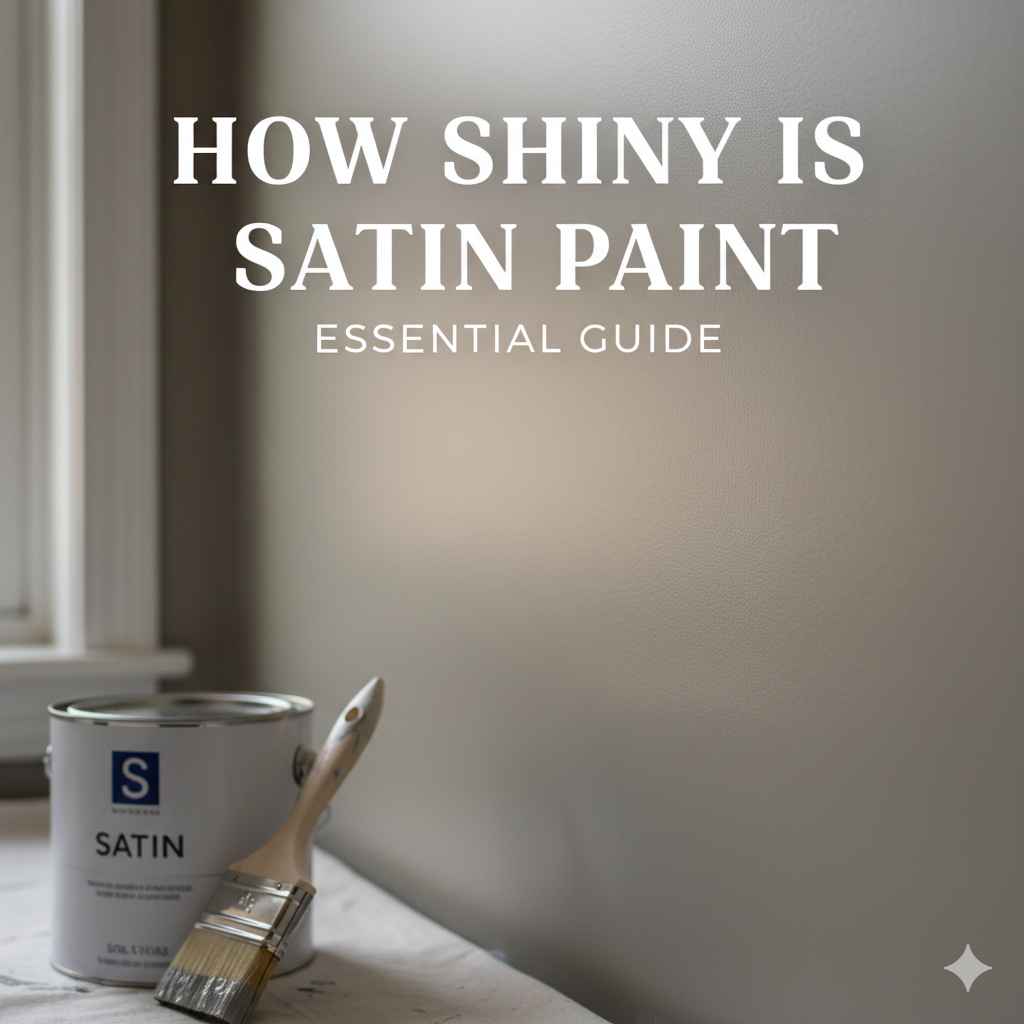How Shiny Is Satin Paint