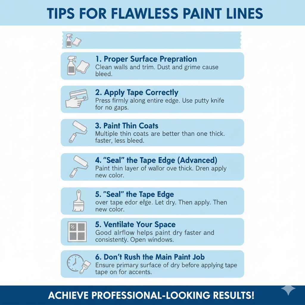 Tips for Flawless Paint Lines