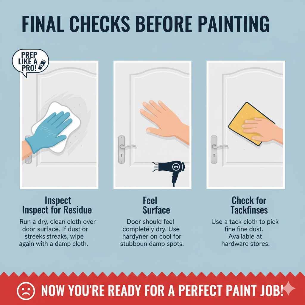 Final Checks Before Painting