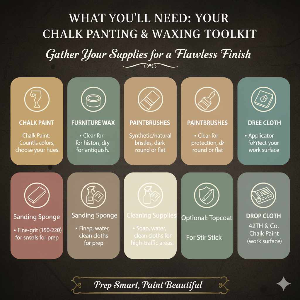Your Chalk Painting & Waxing Toolkit