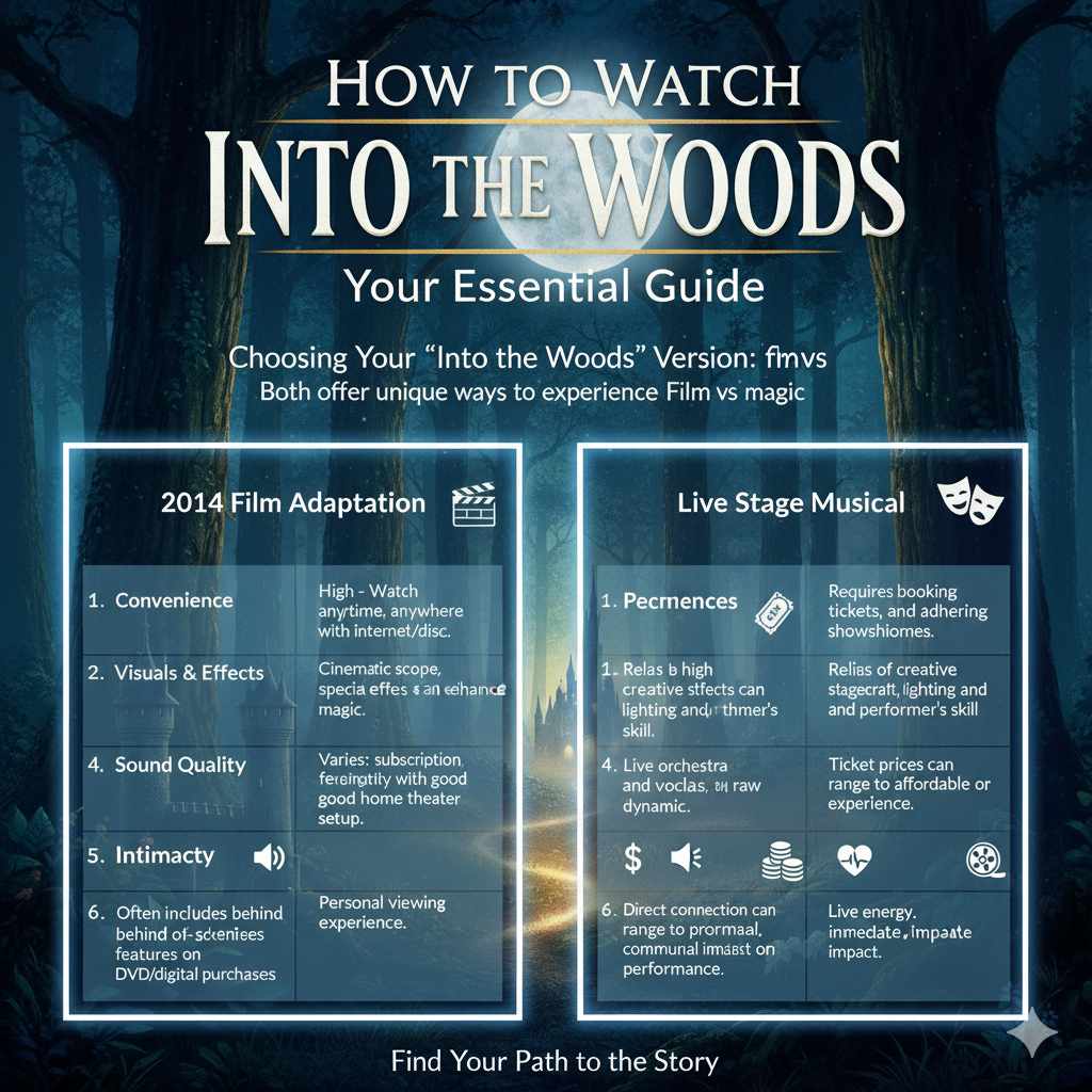 Choosing Your "Into the Woods" Version