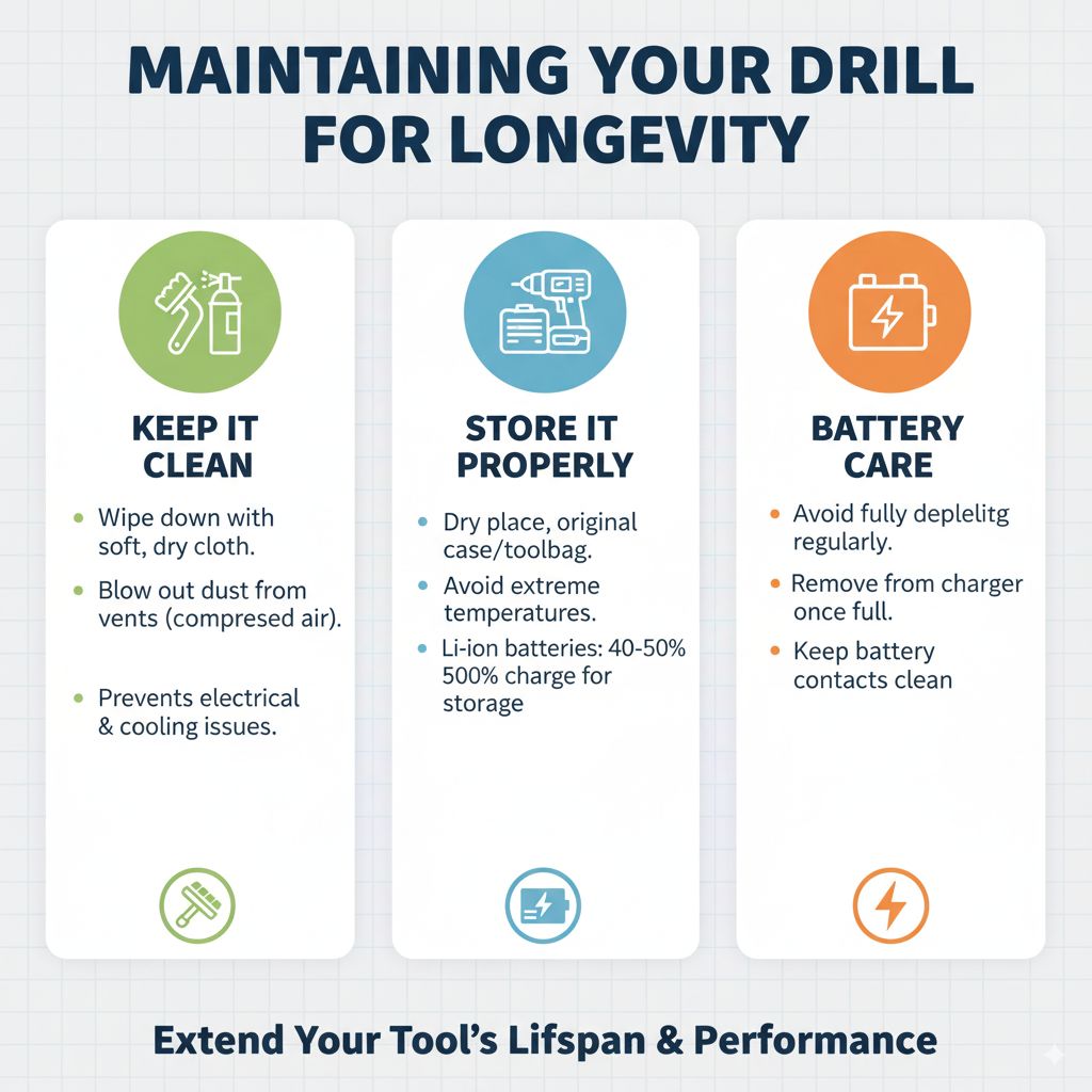 Maintaining Your Drill for Longevity