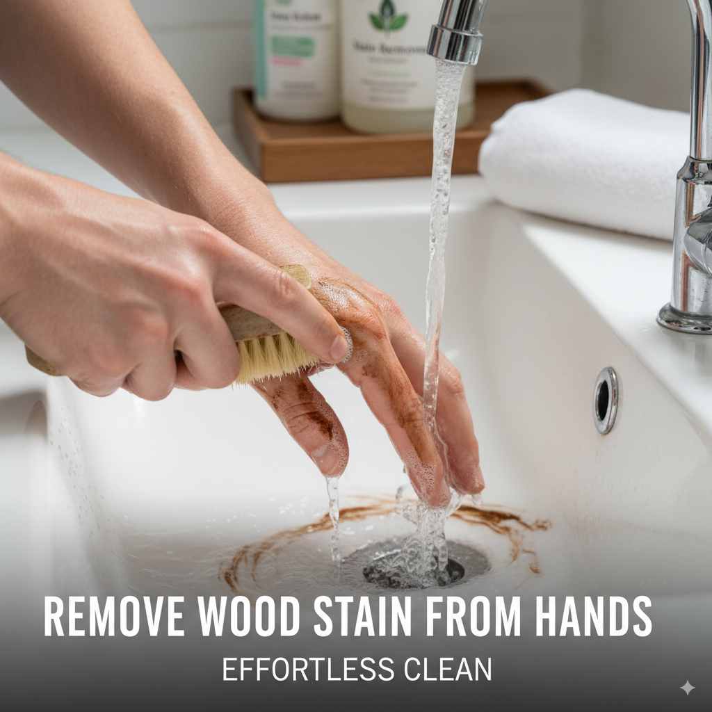 Remove Wood Stain From Hands
