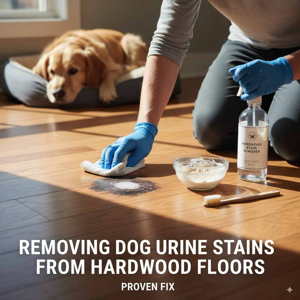 Removing Dog Urine Stains From Hardwood Floors