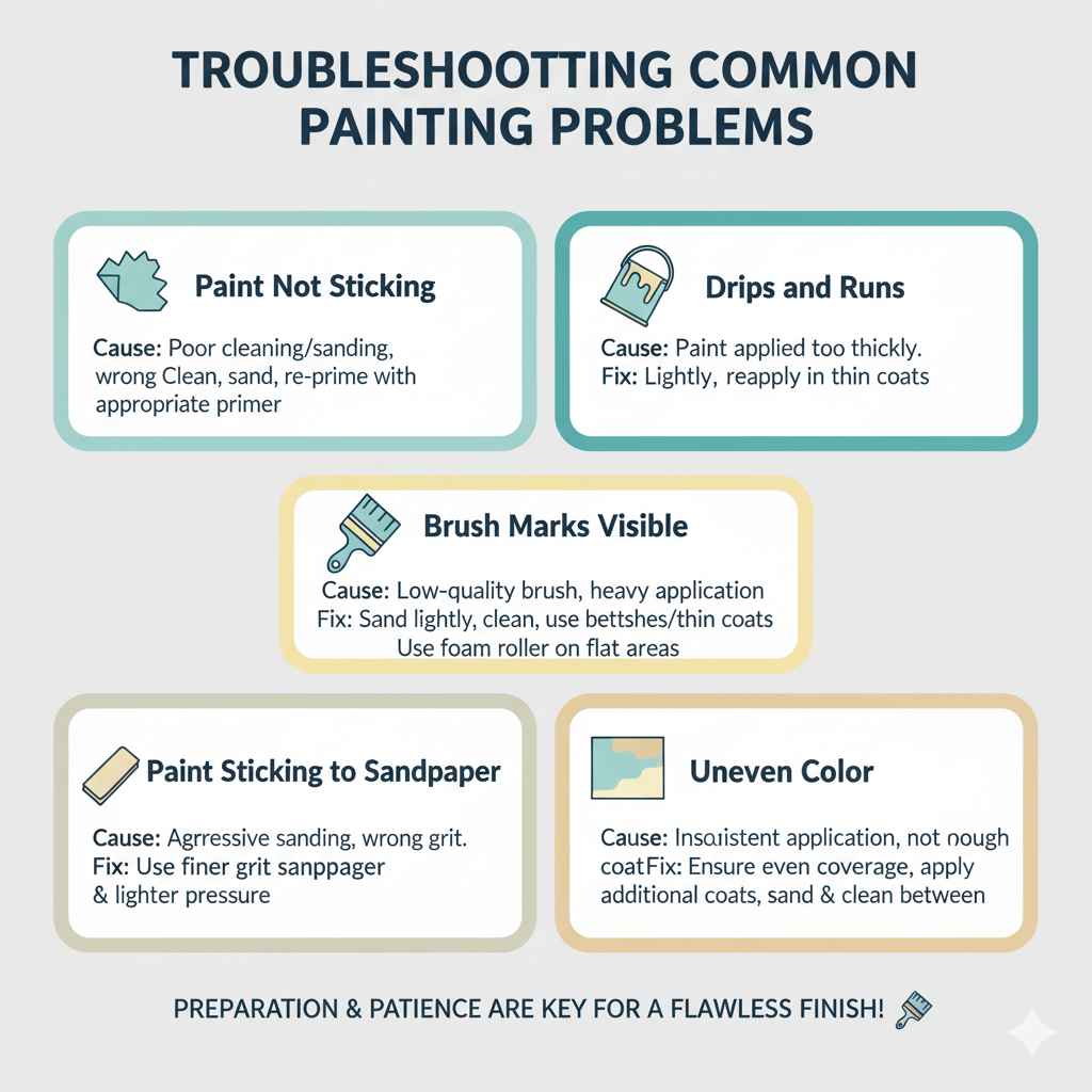 Troubleshooting Common Painting Problems